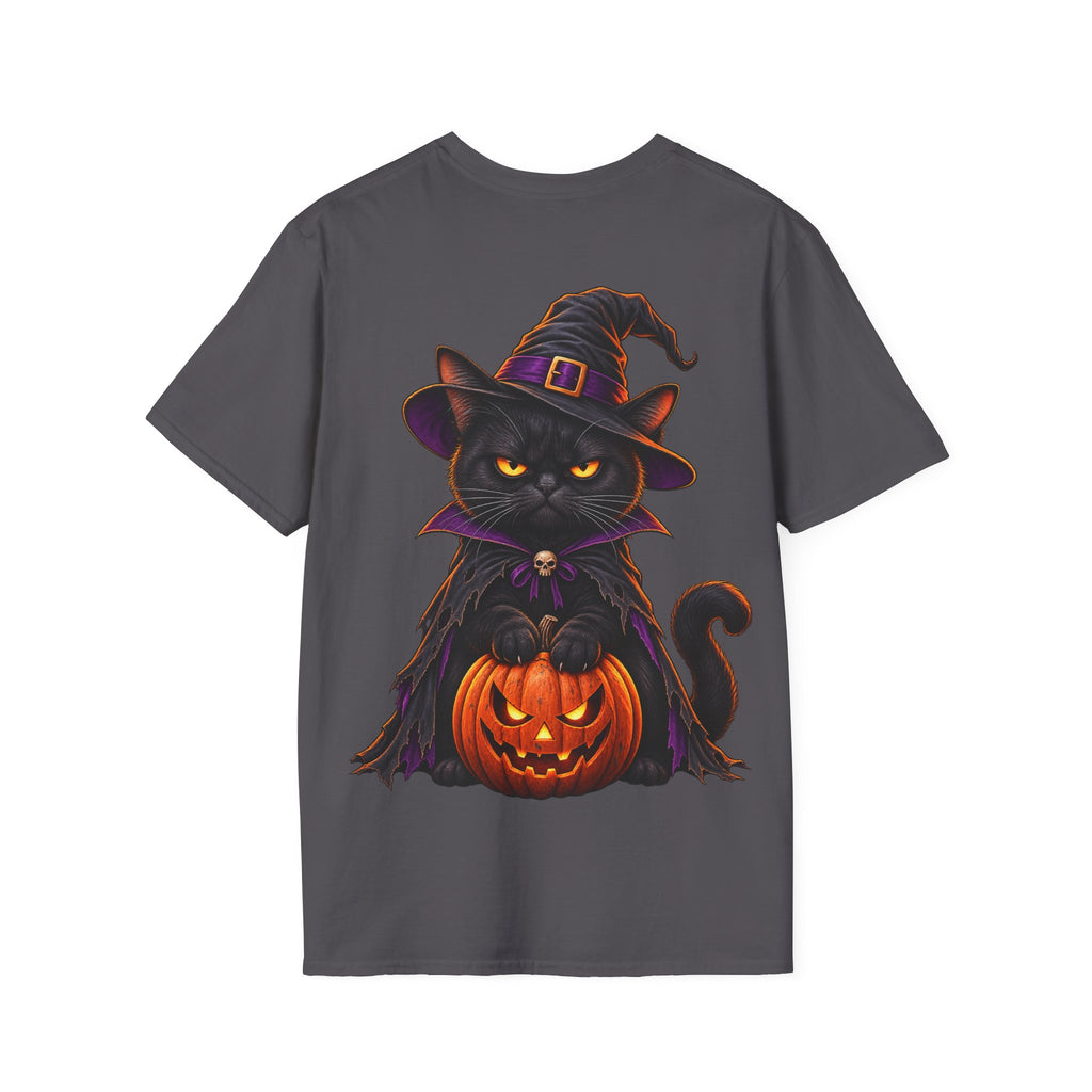 Camiseta Gato Brujo de Halloween | Detallia