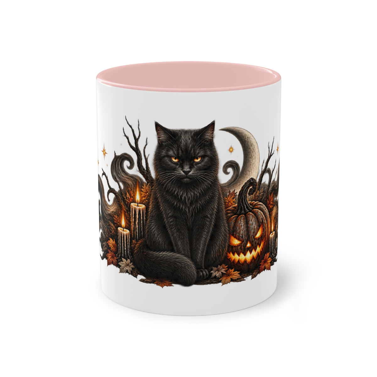 Taza Gato Negro de Halloween | Detallia