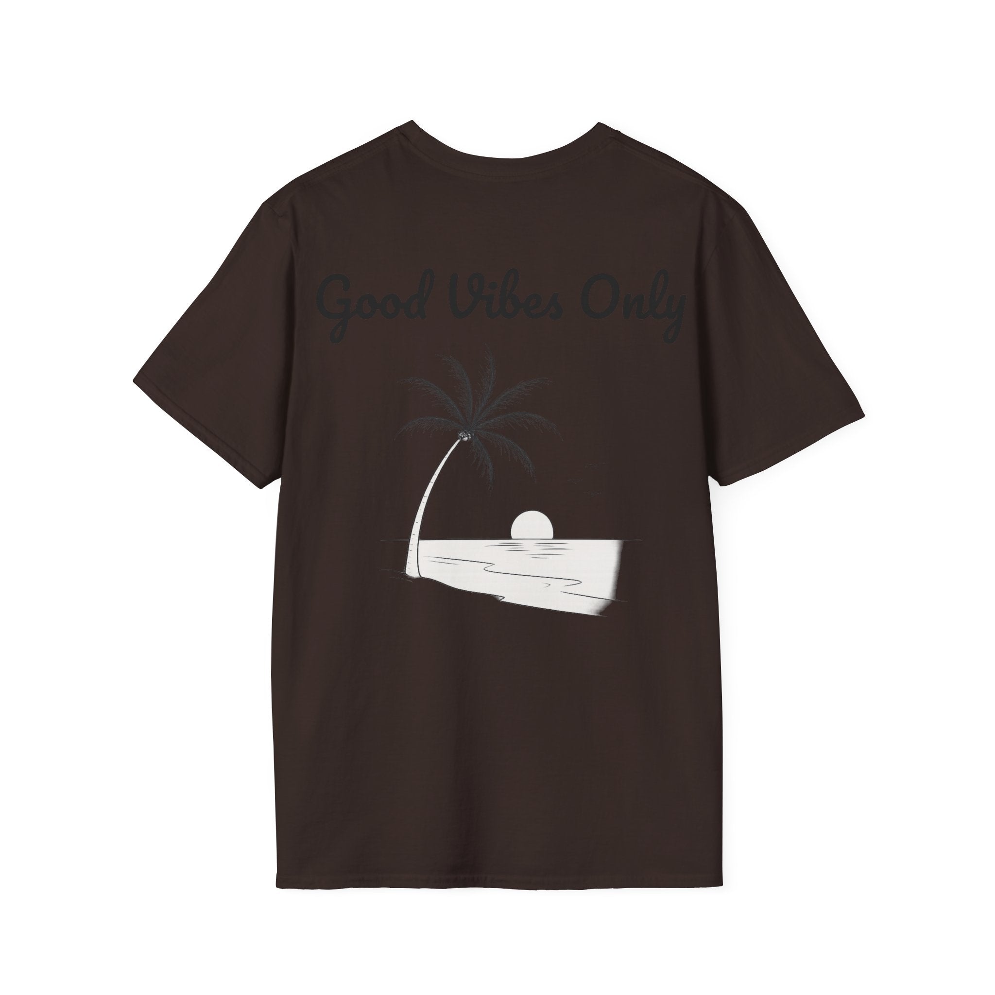 Camiseta Minimalista "Good Vibes Only" | Detallia