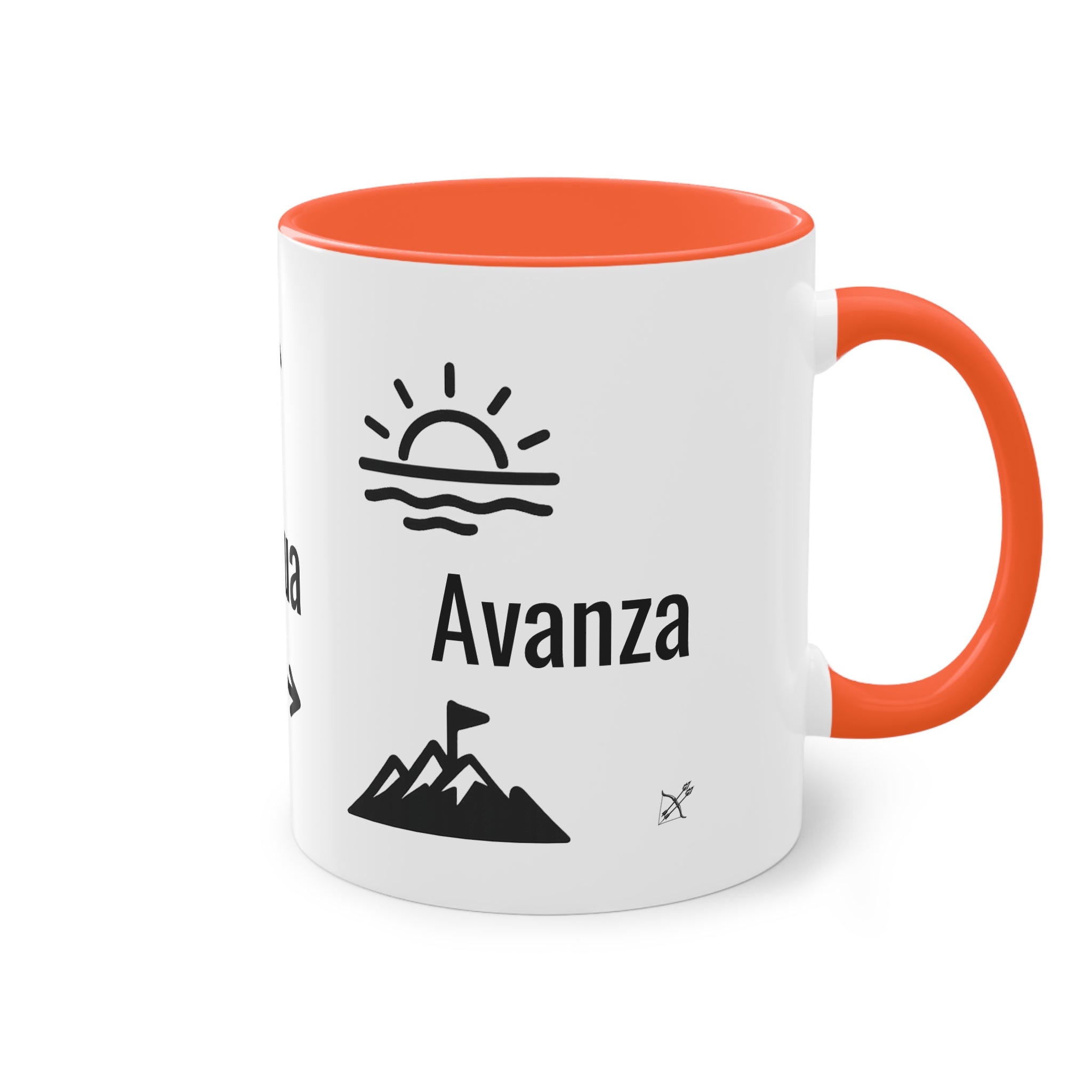 Taza "Acepta, Actúa, Avanza" | Detallia