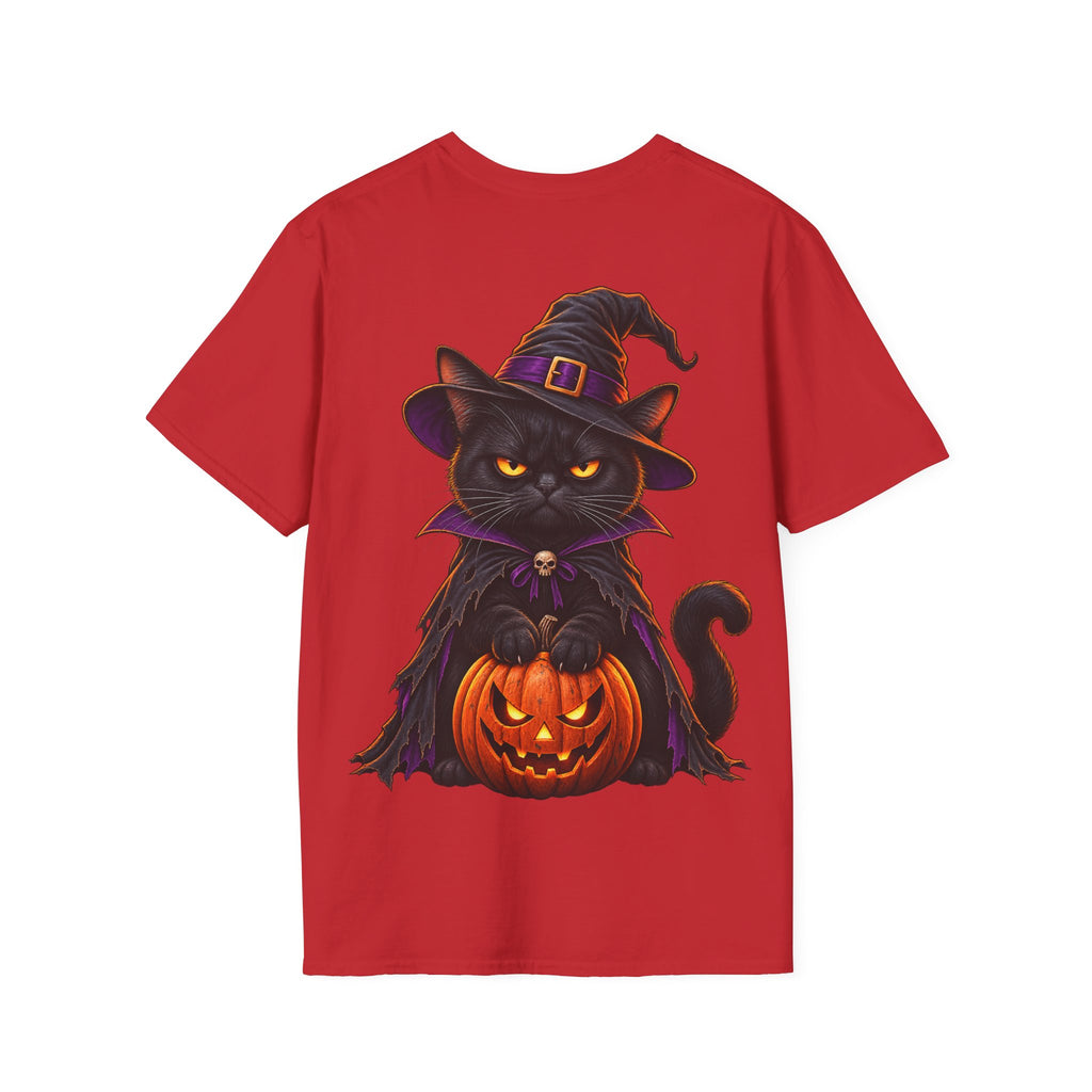 Camiseta Gato Brujo de Halloween | Detallia