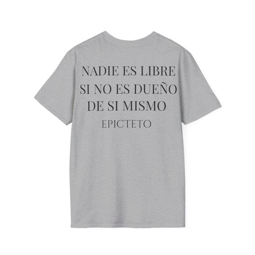 Camiseta Libre - vista frontal del estampado