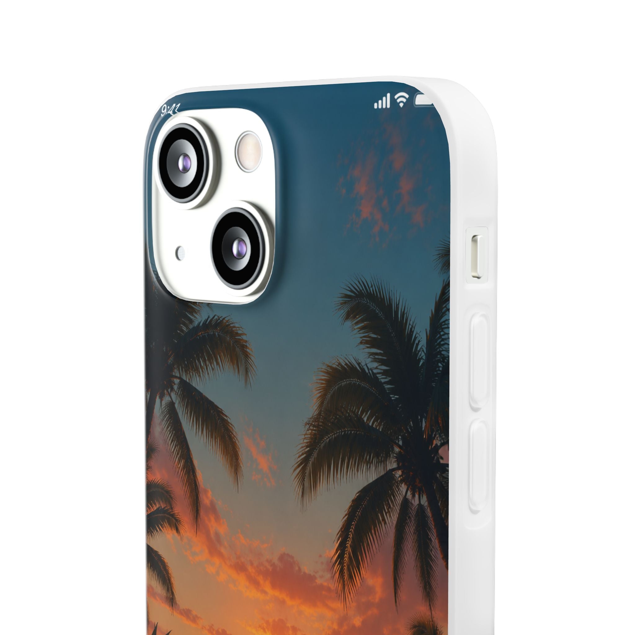 Funda Móvil Llamada Atardecer Tropical | Detallia