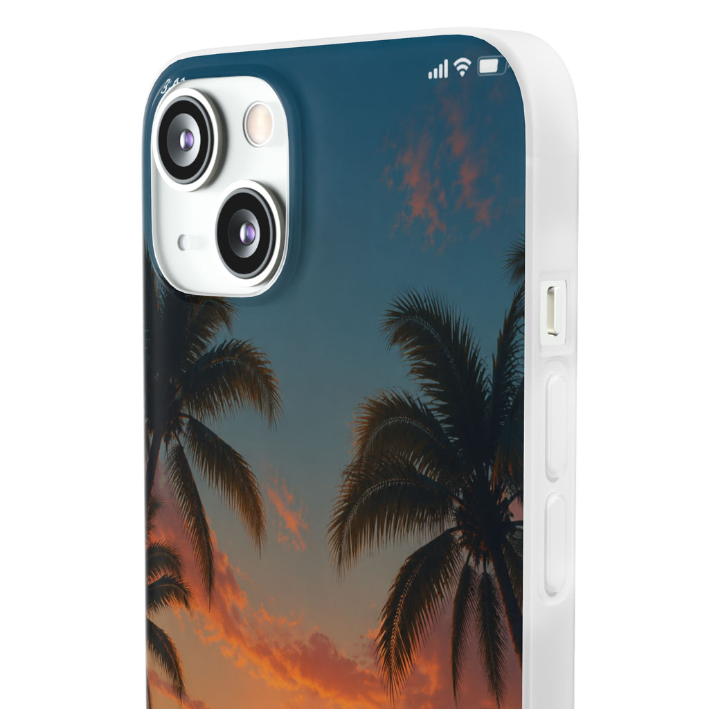 Funda Móvil Llamada Atardecer Tropical | Detallia