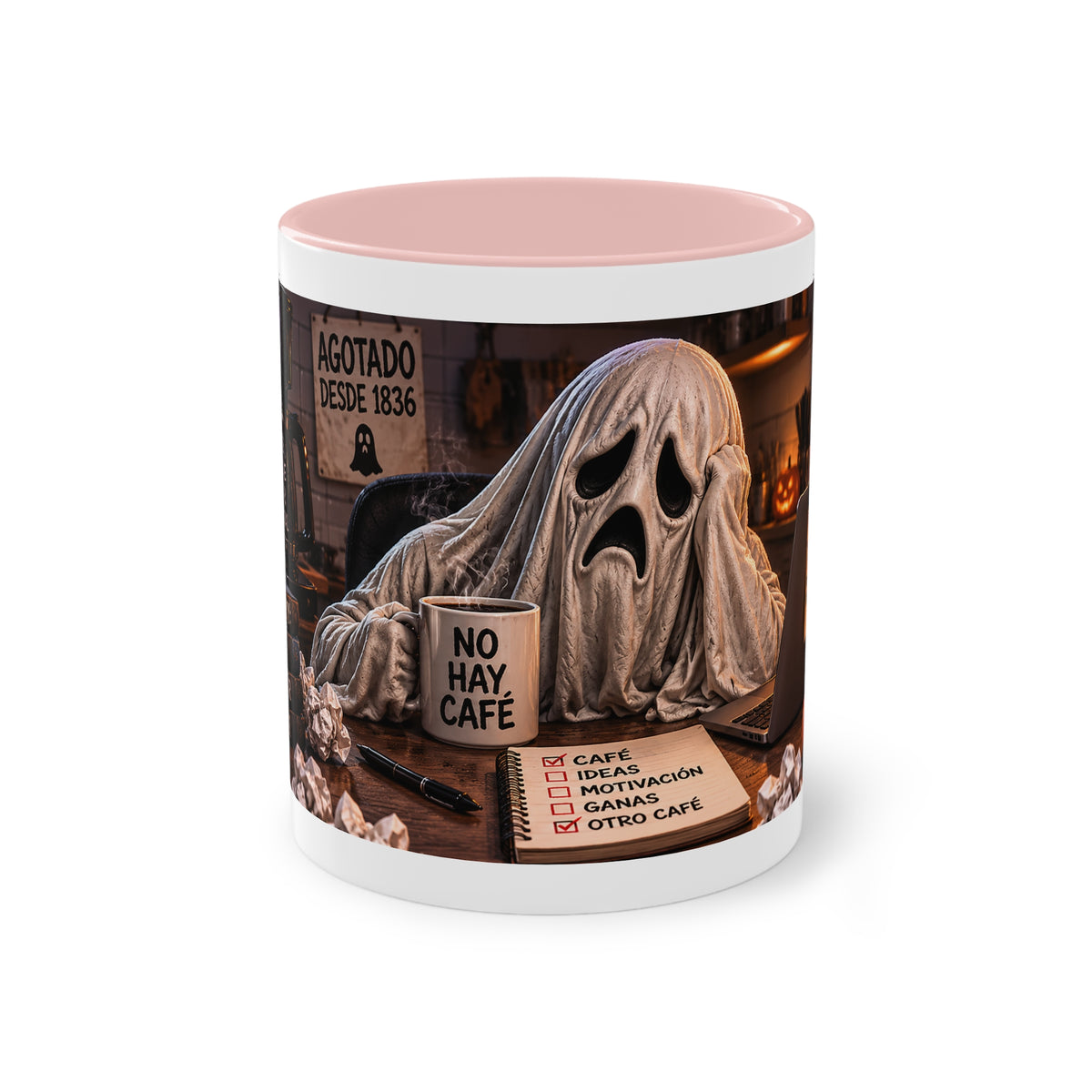 Taza No Hay Café de Halloween | Detallia