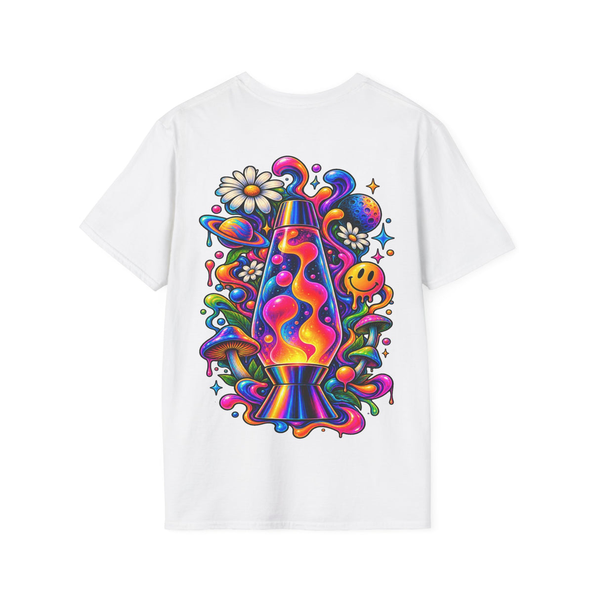 Camiseta Lámpara de Lava Psicodélica | Detallia