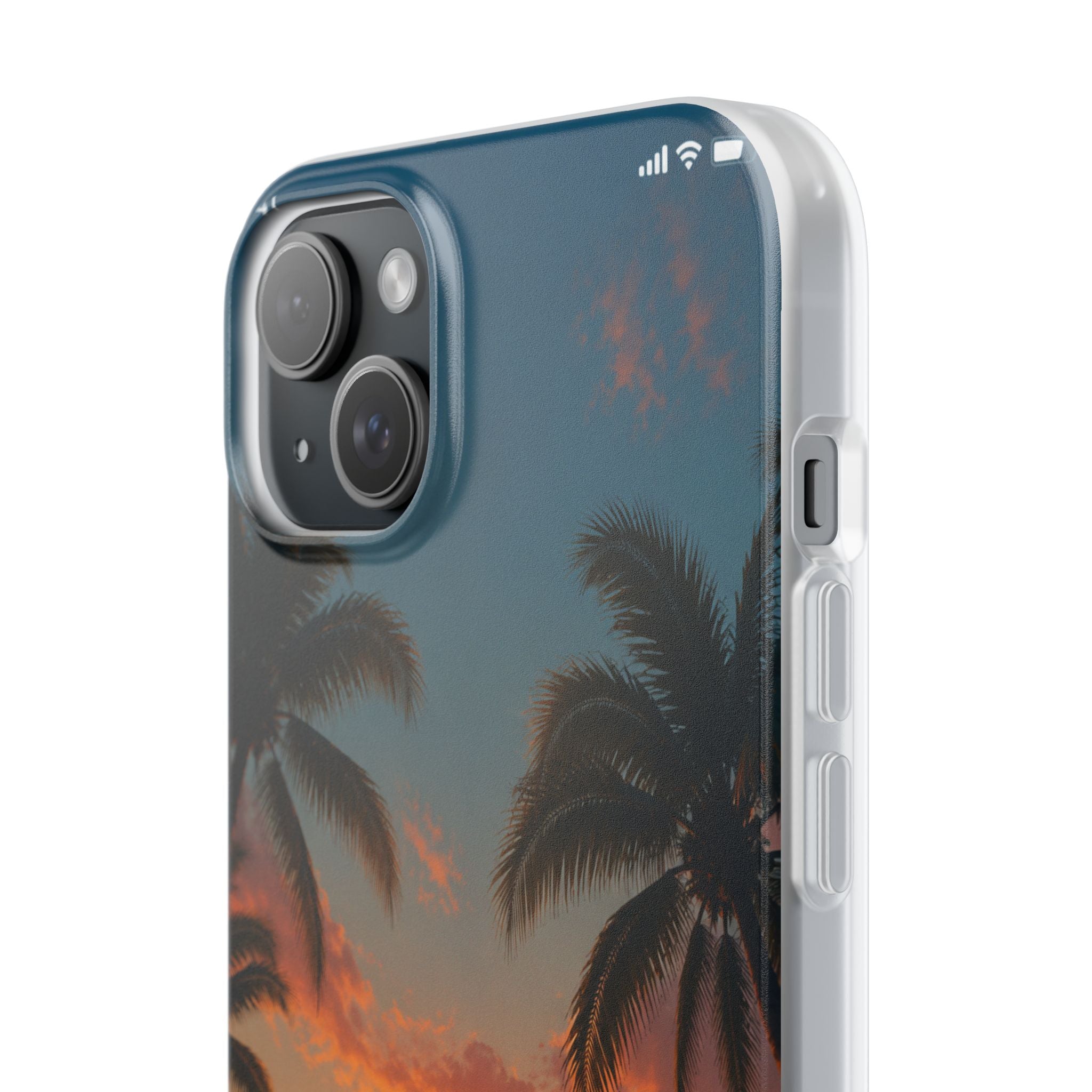 Funda Móvil Llamada Atardecer Tropical | Detallia