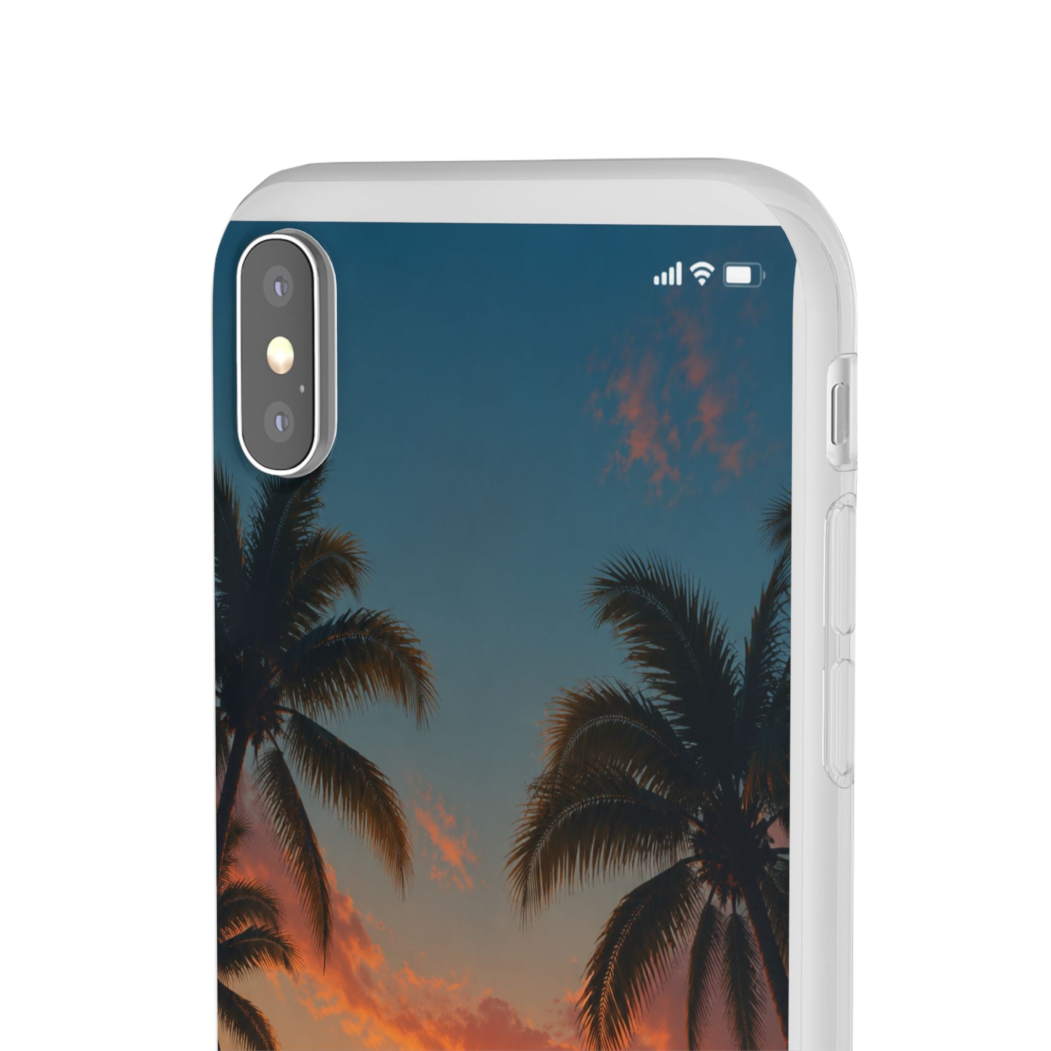 Funda Móvil Llamada Atardecer Tropical | Detallia