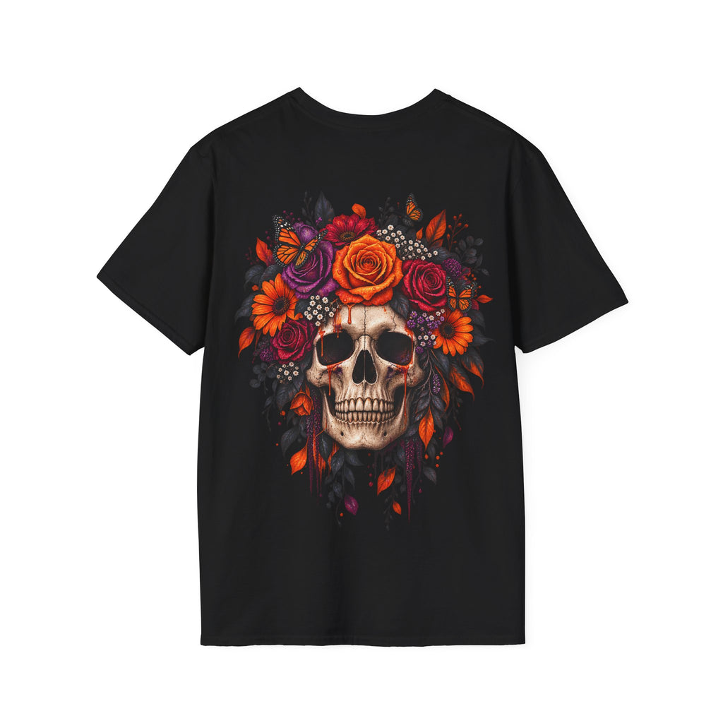 Camiseta Calavera Floral | Detallia
