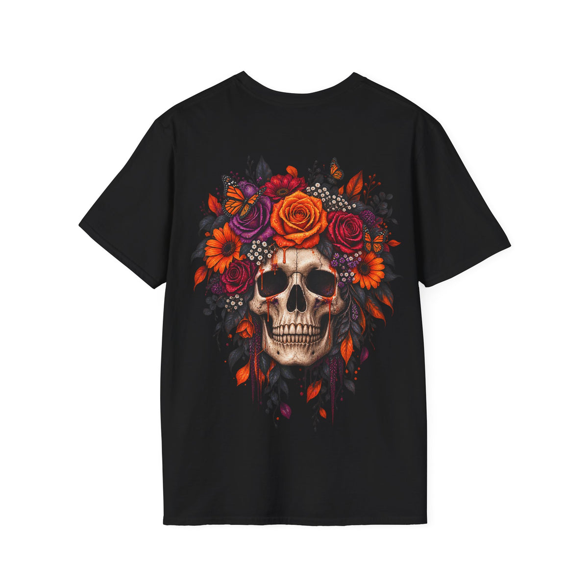 Camiseta Calavera Floral | Detallia