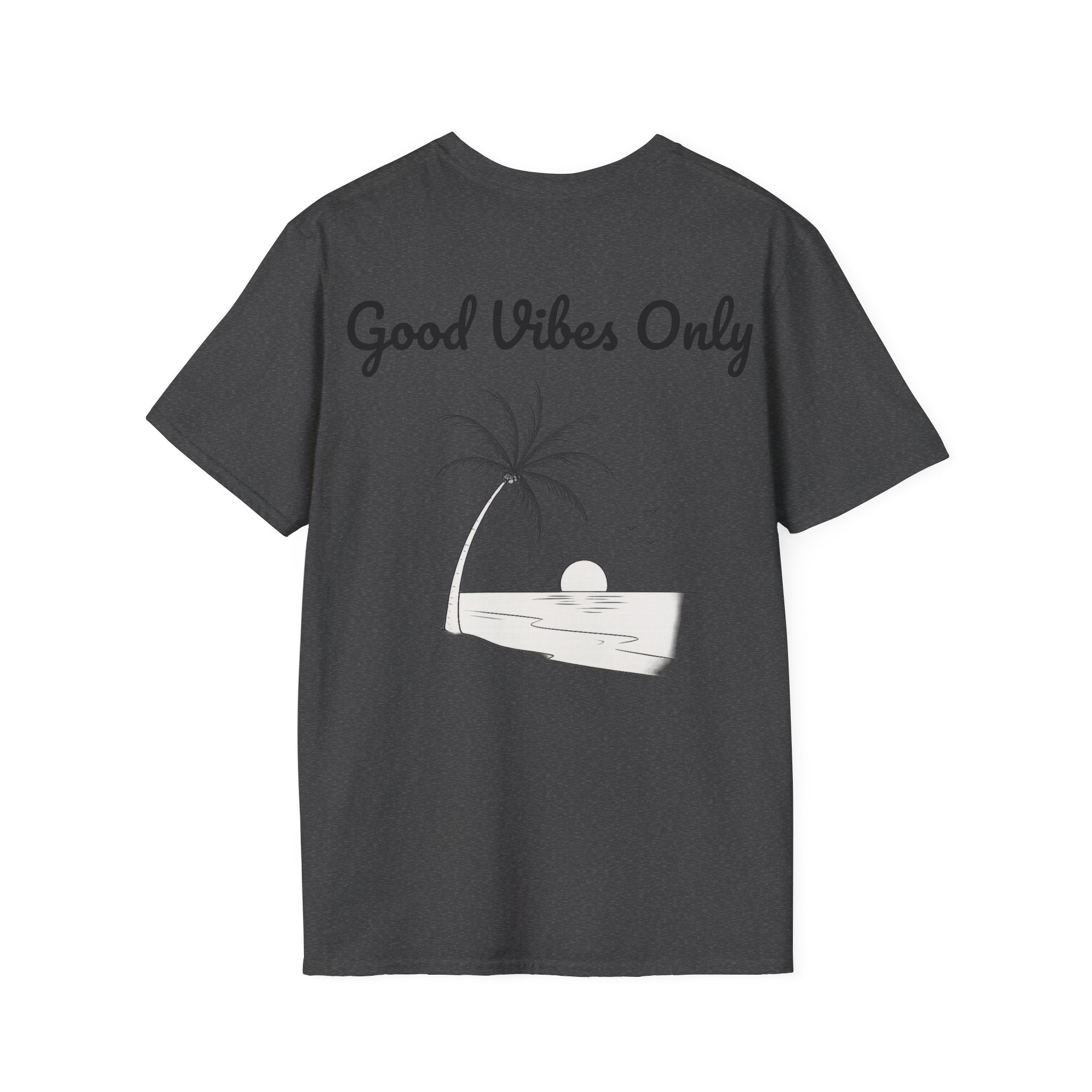 Camiseta Minimalista "Good Vibes Only" | Detallia