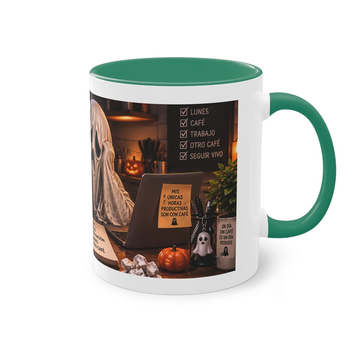 Taza No Hay Café de Halloween | Detallia