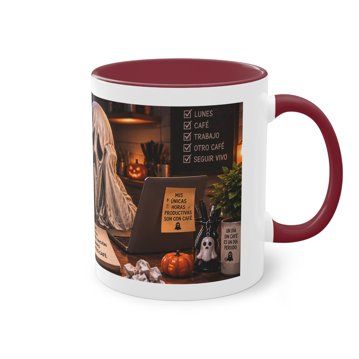 Taza No Hay Café de Halloween | Detallia
