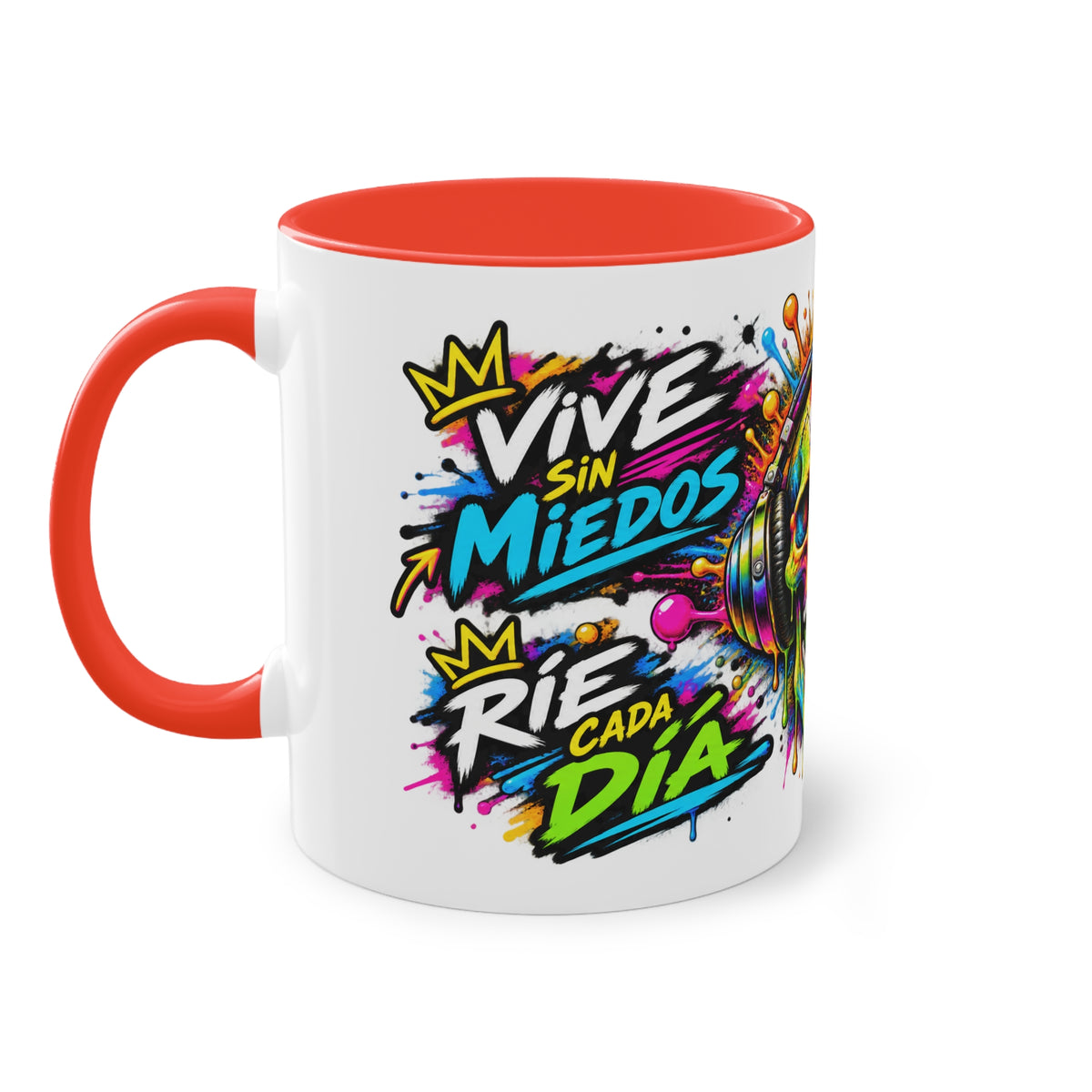 Taza Calavera Vive Sin Miedos | Detallia