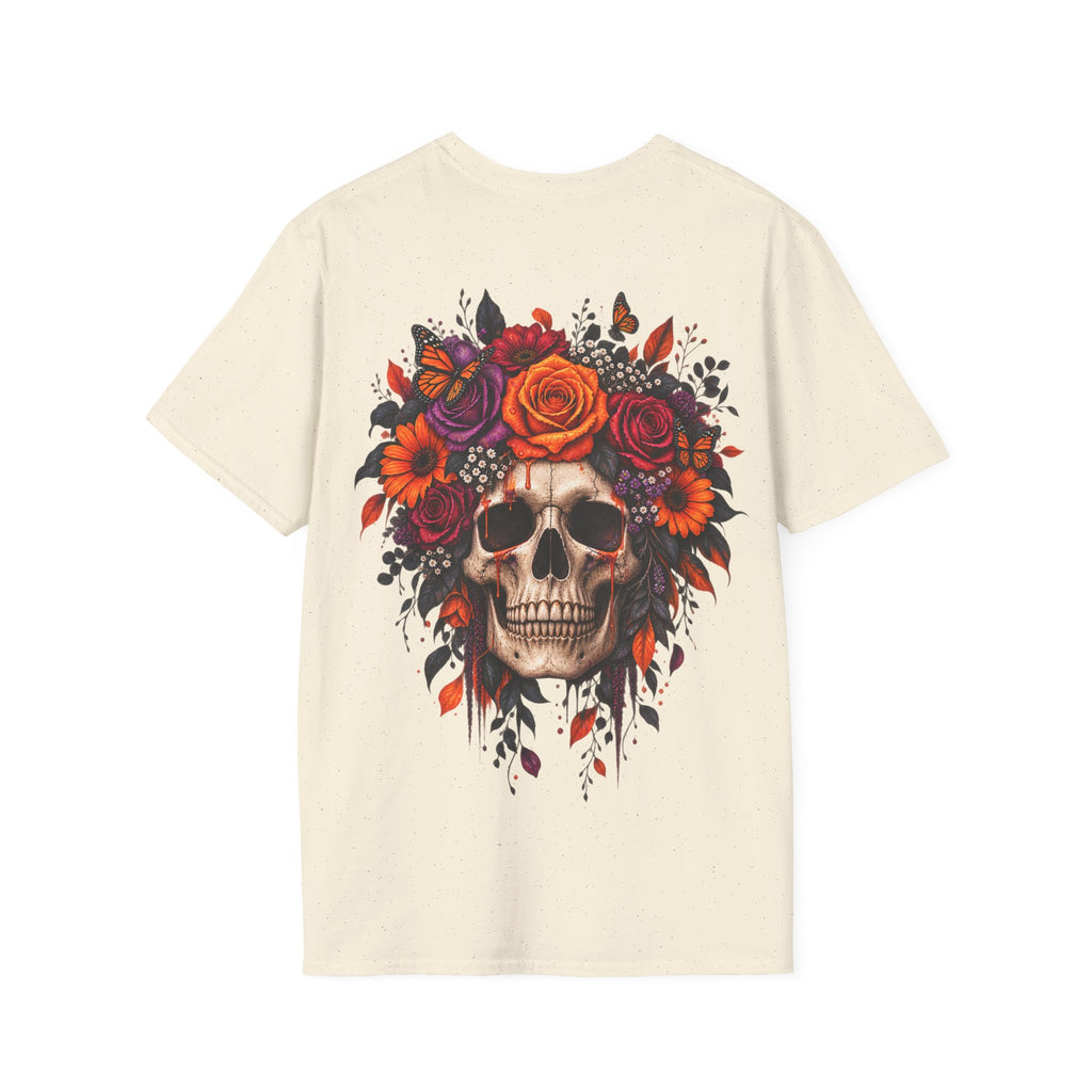 Camiseta Calavera Floral | Detallia