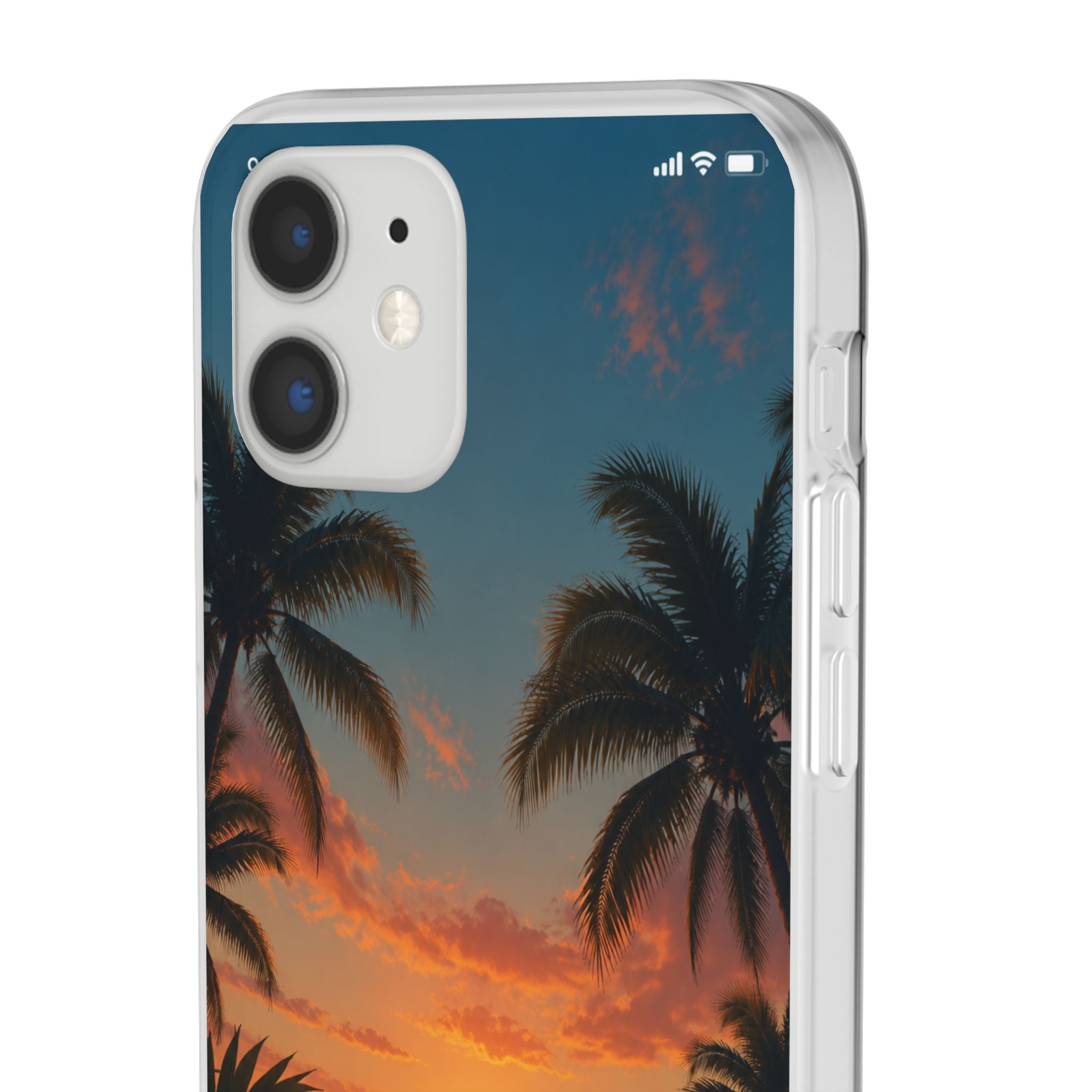 Funda Móvil Llamada Atardecer Tropical | Detallia
