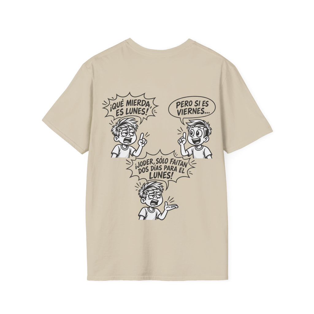 Camiseta "¡Qué Mierda, Es Lunes!" | Detallia