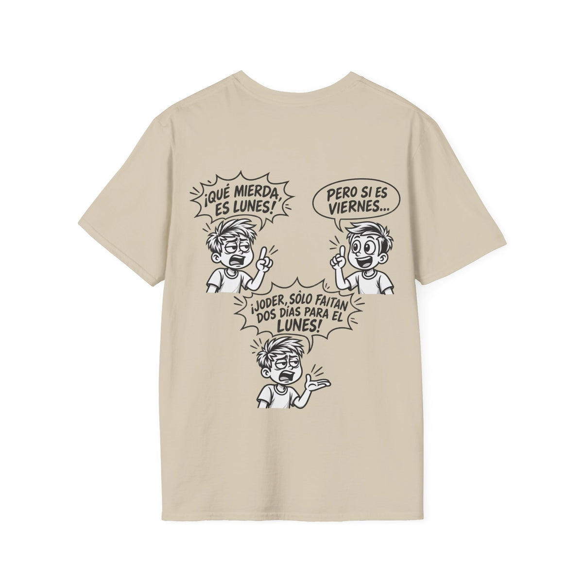 Camiseta "¡Qué Mierda, Es Lunes!" | Detallia