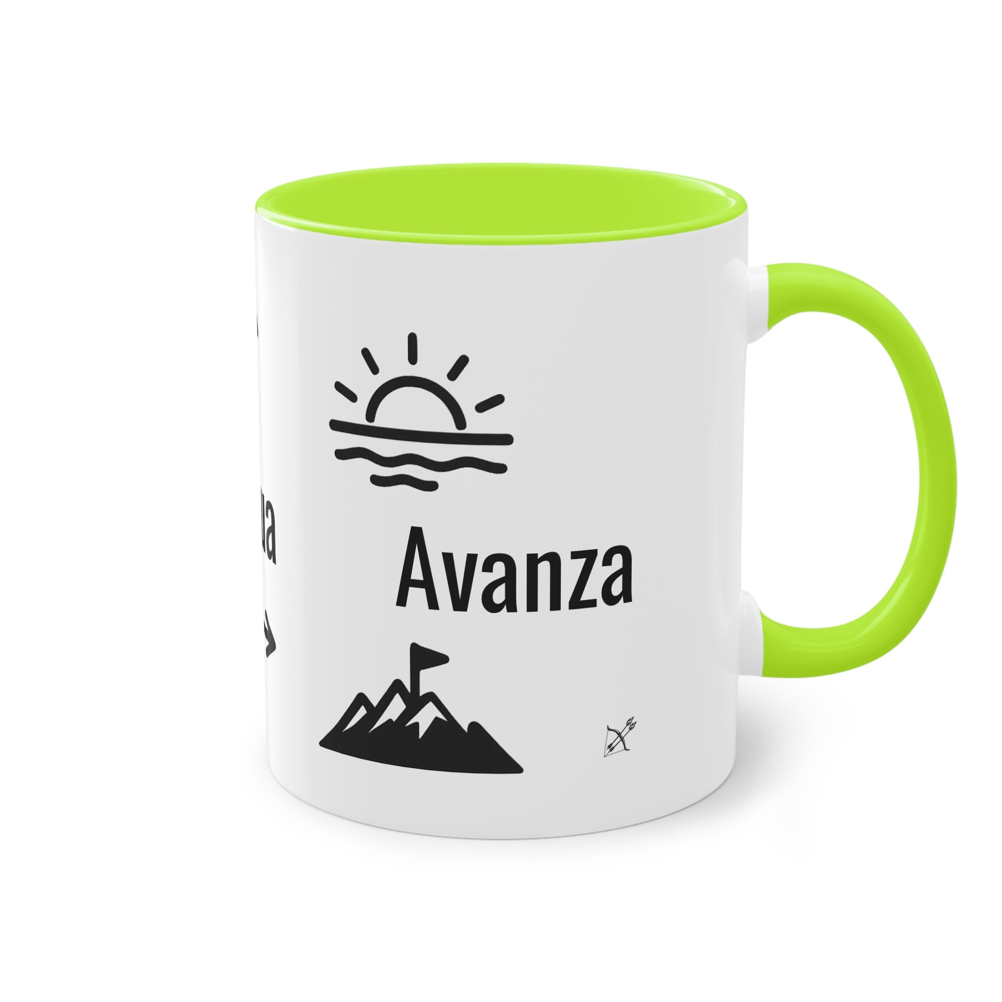 Taza "Acepta, Actúa, Avanza" | Detallia