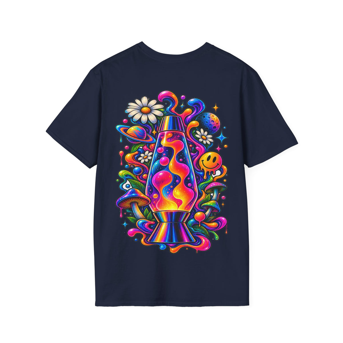Camiseta Lámpara de Lava Psicodélica | Detallia