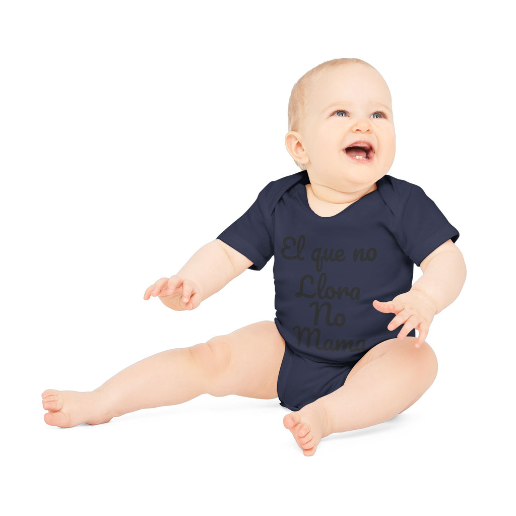 Body Bebé "El que no Llora no Mama" - packaging lista para regalo