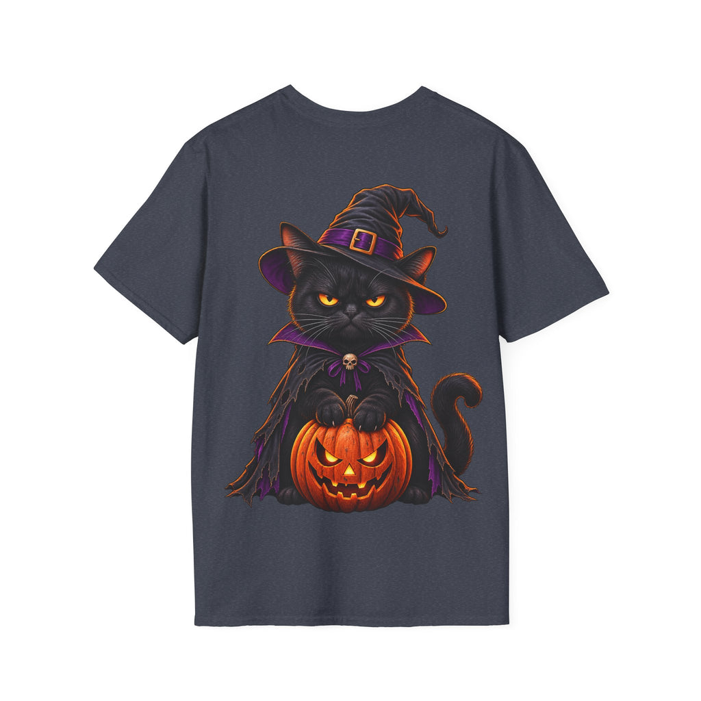 Camiseta Gato Brujo de Halloween | Detallia