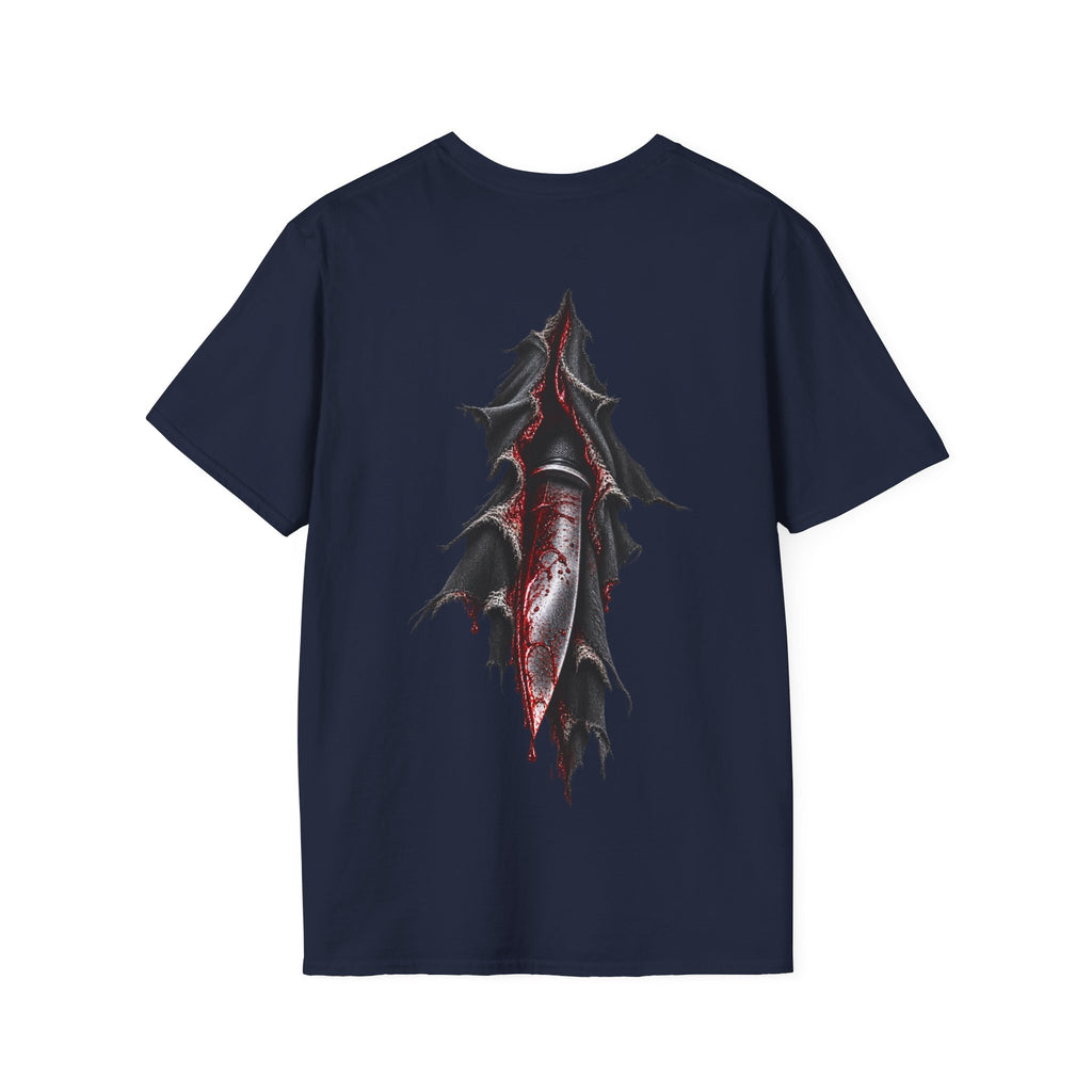 Camiseta Cuchillo Ensangrentado | Detallia