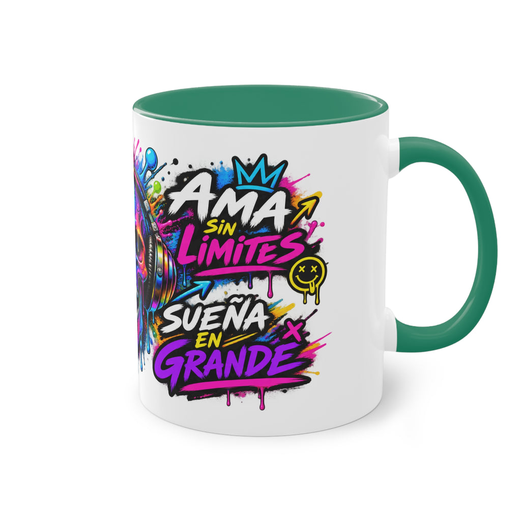 Taza Calavera Vive Sin Miedos | Detallia