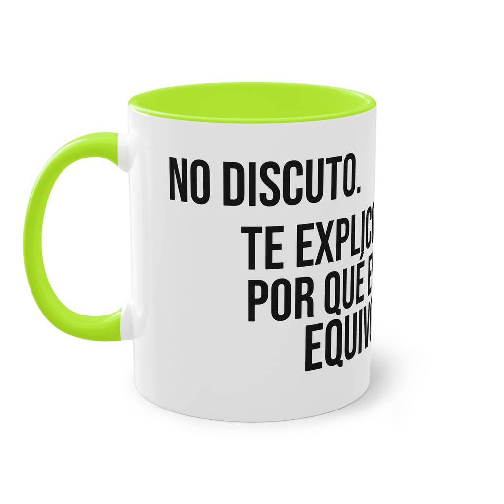 Taza No Discuto | Detallia
