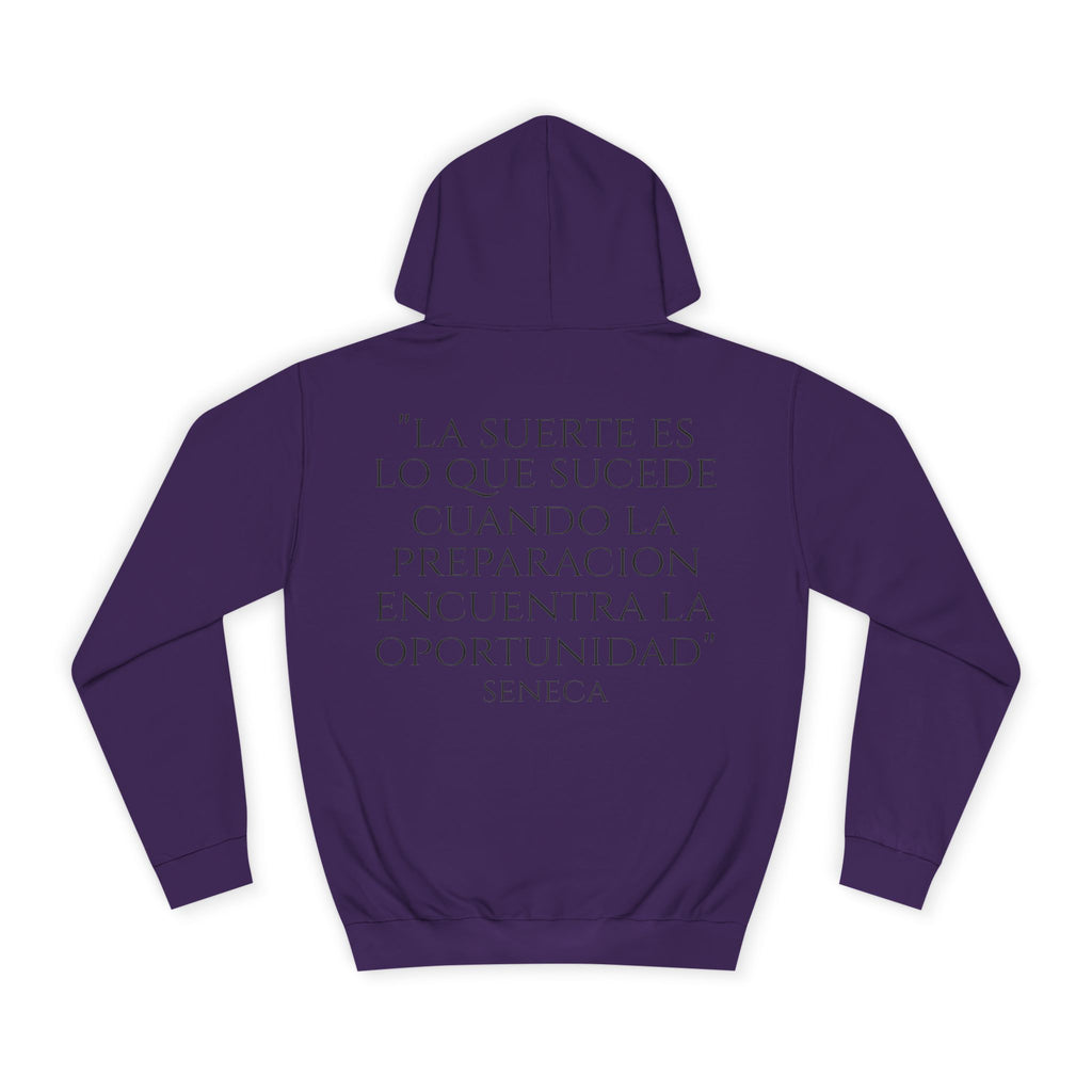 Sudadera "La Suerte Favorece a los Preparados" | Detallia