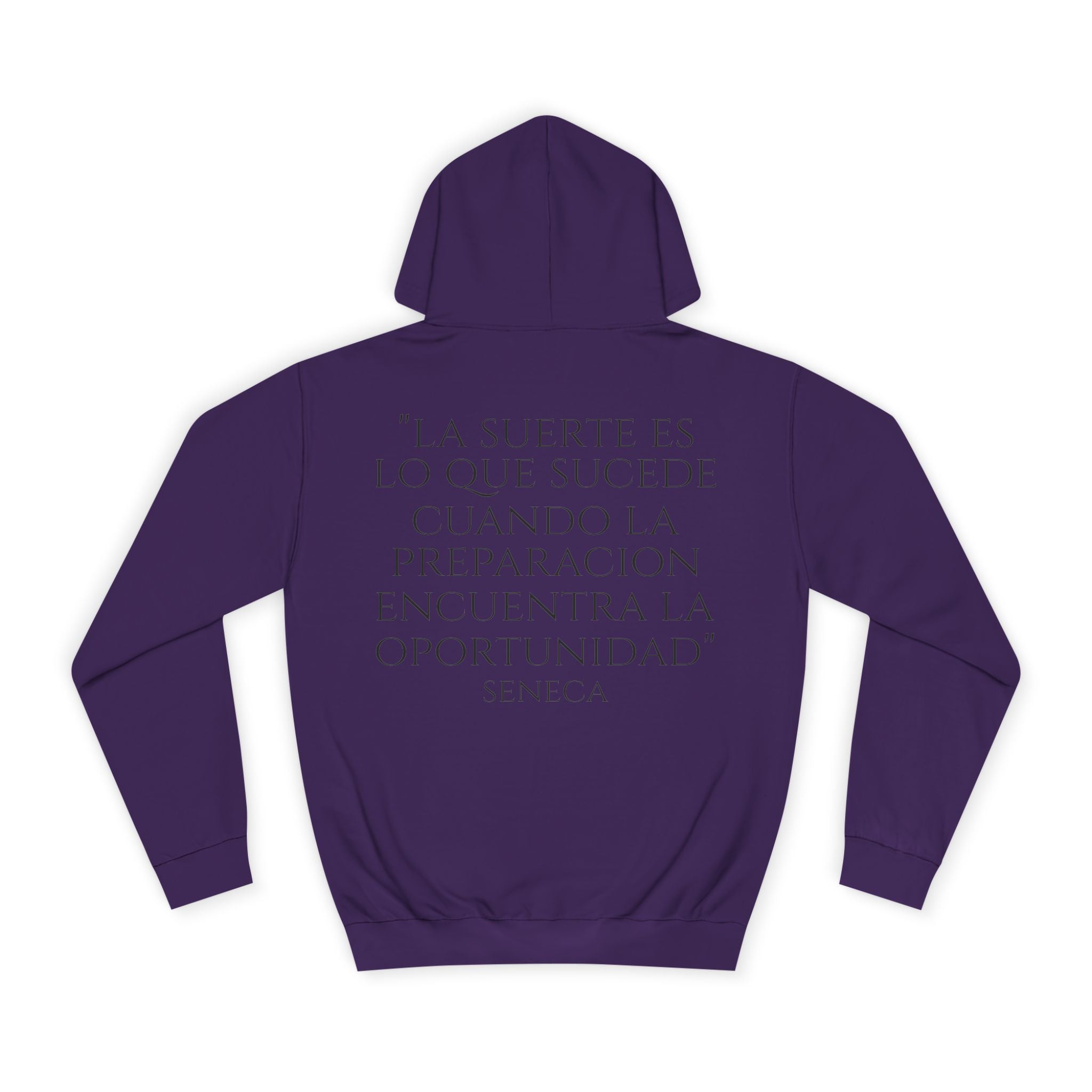 Sudadera "La Suerte Favorece a los Preparados" | Detallia