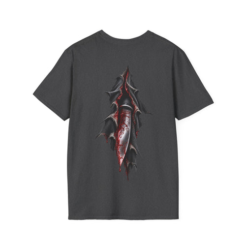 Camiseta Cuchillo Ensangrentado | Detallia
