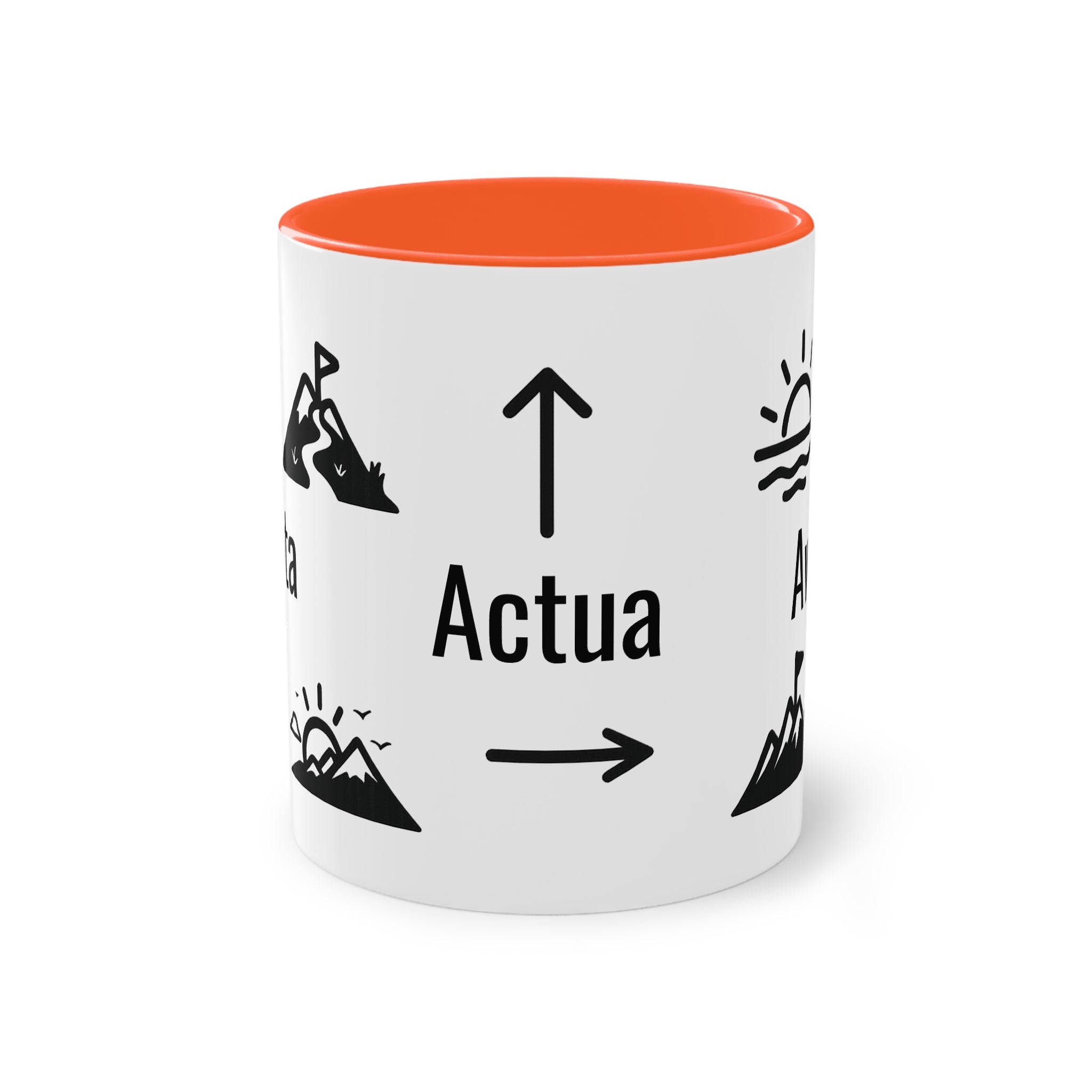 Taza "Acepta, Actúa, Avanza" | Detallia