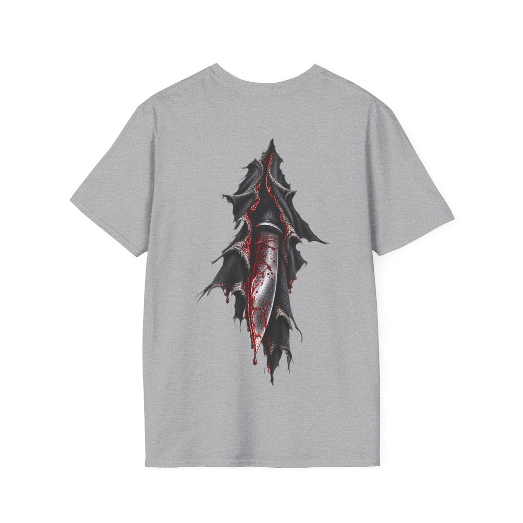 Camiseta Cuchillo Ensangrentado | Detallia