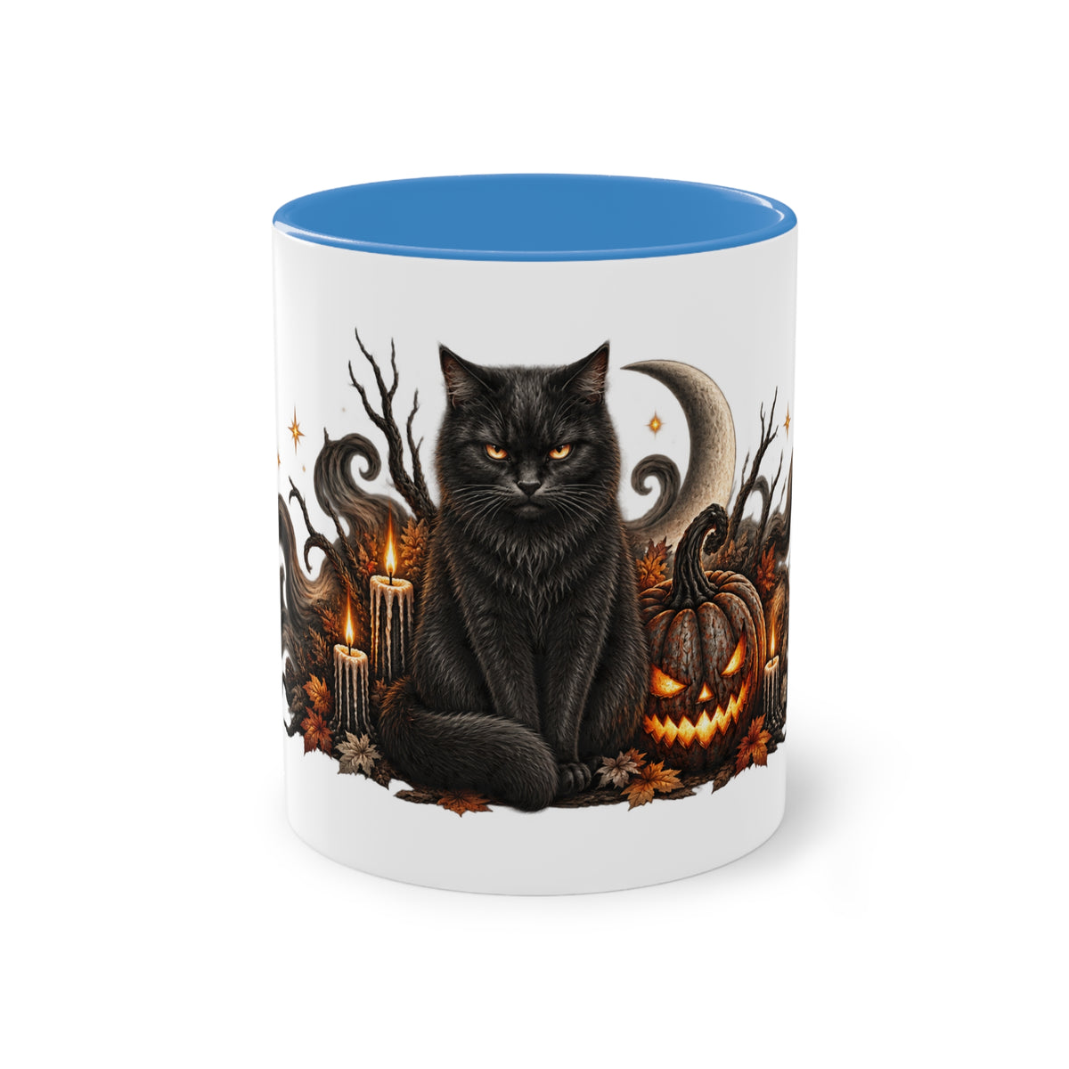 Taza Gato Negro de Halloween | Detallia