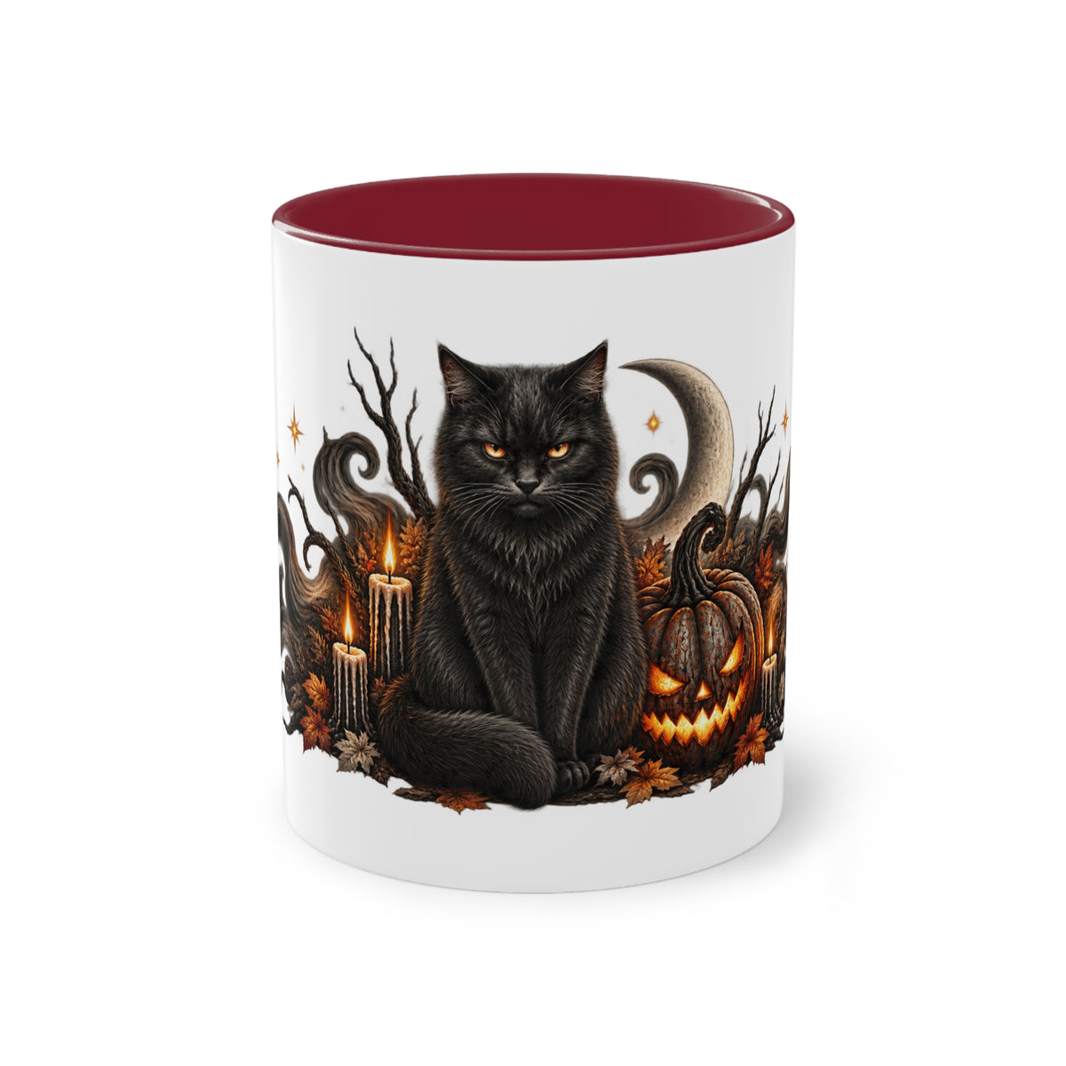 Taza Gato Negro de Halloween | Detallia