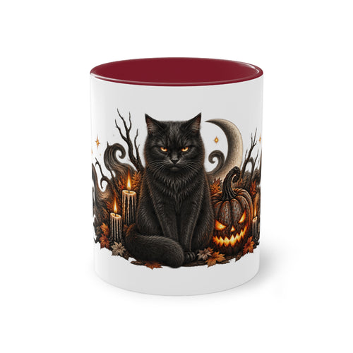 Taza Gato Negro de Halloween | Detallia