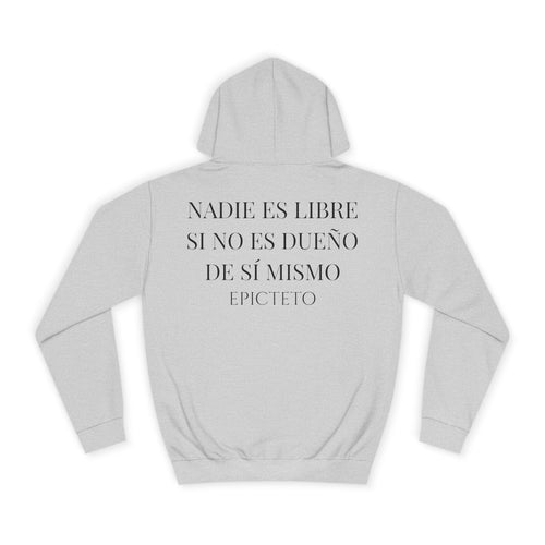 Sudadera Libre - vista frontal del estampado