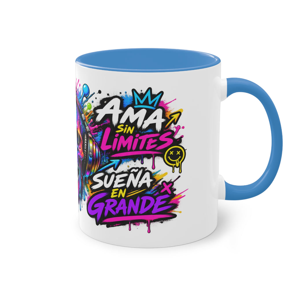 Taza Calavera Vive Sin Miedos | Detallia