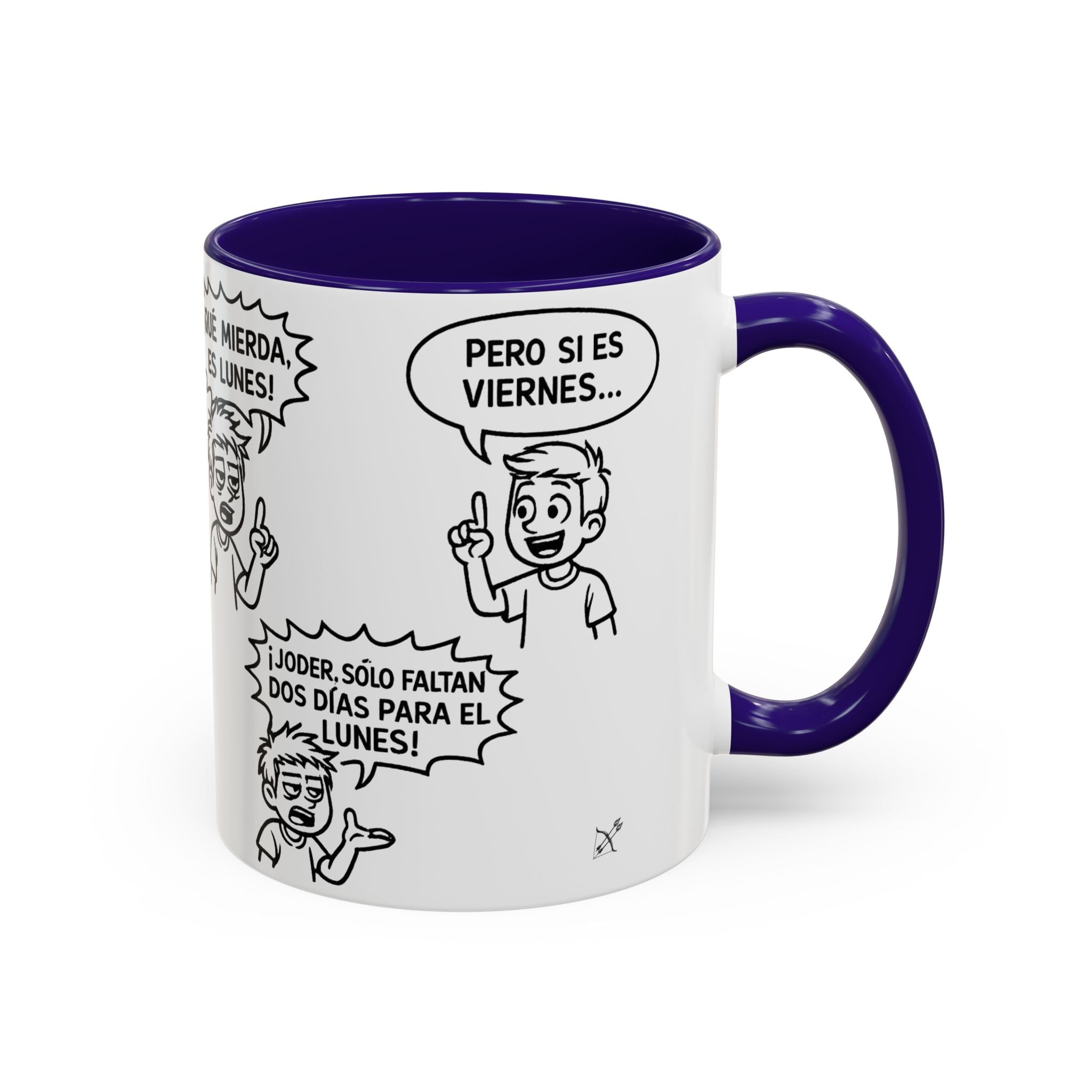 Taza "¡Qué Mierda, Es Lunes!" | Detallia
