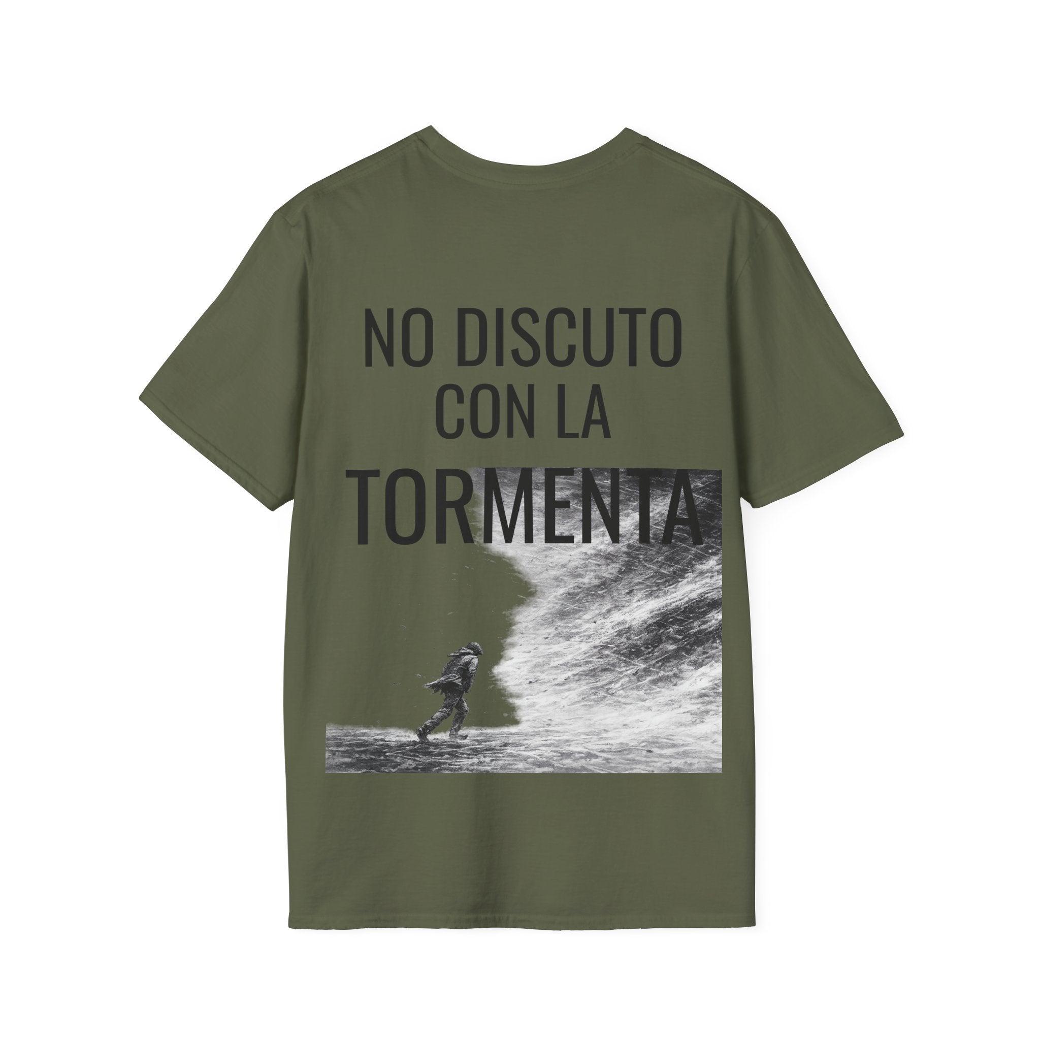 Camiseta "No Discuto Con La Tormenta" | Detallia