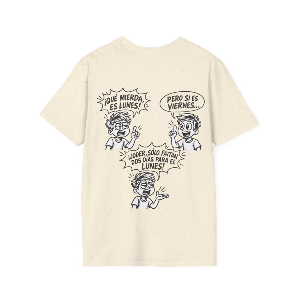 Camiseta "¡Qué Mierda, Es Lunes!" | Detallia