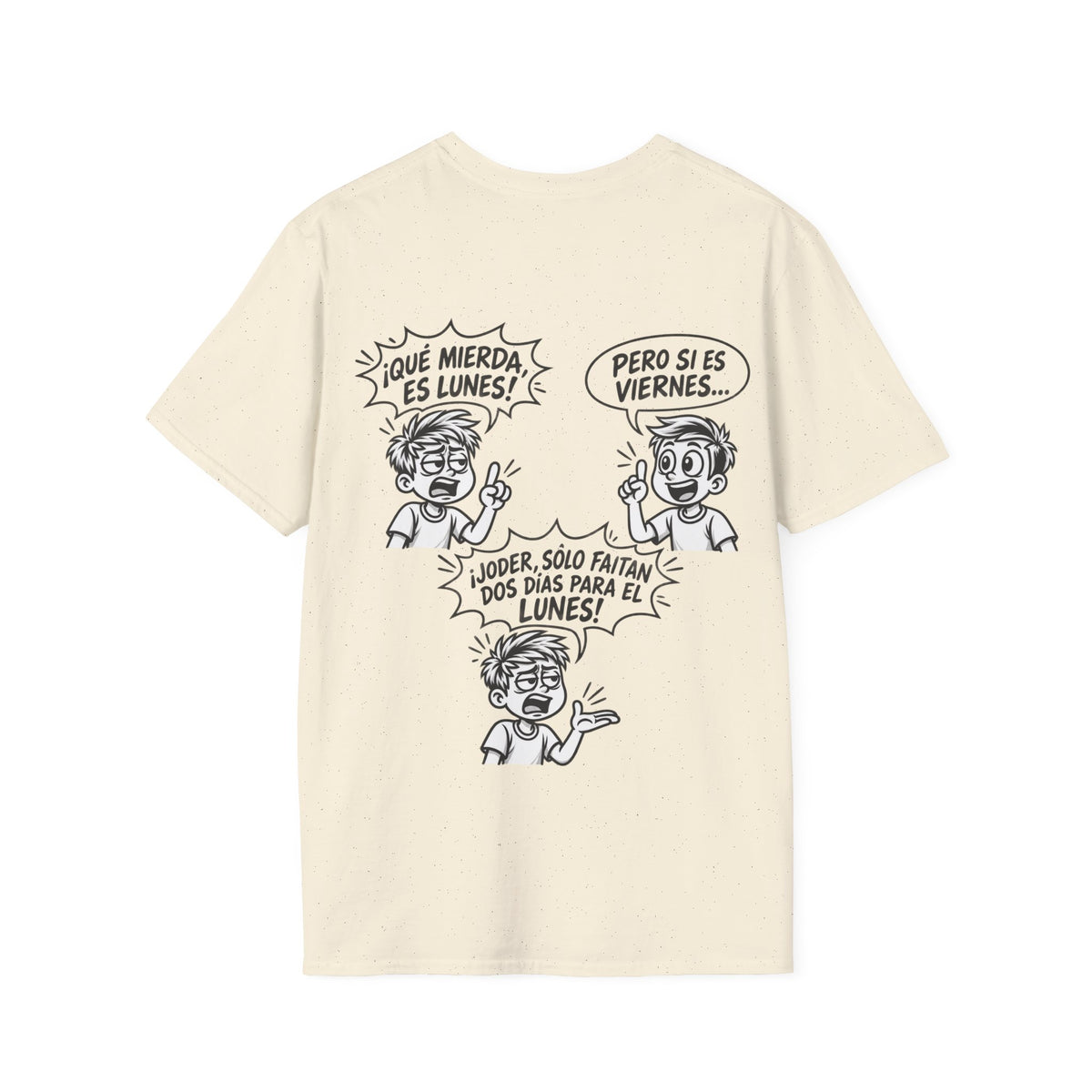 Camiseta "¡Qué Mierda, Es Lunes!" | Detallia