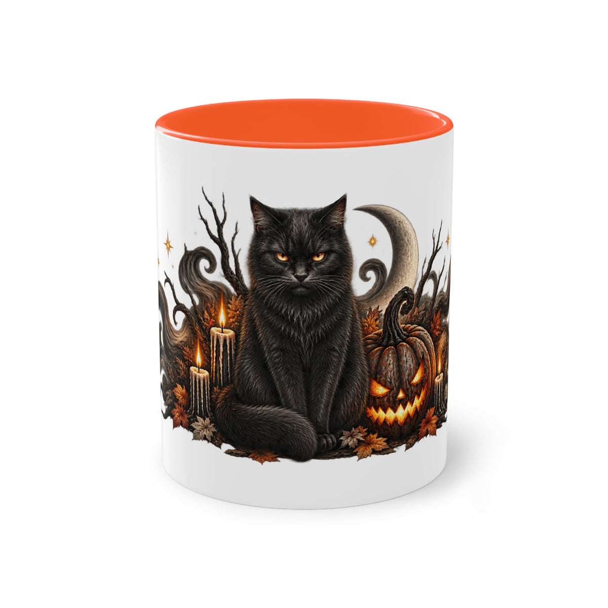 Taza Gato Negro de Halloween | Detallia
