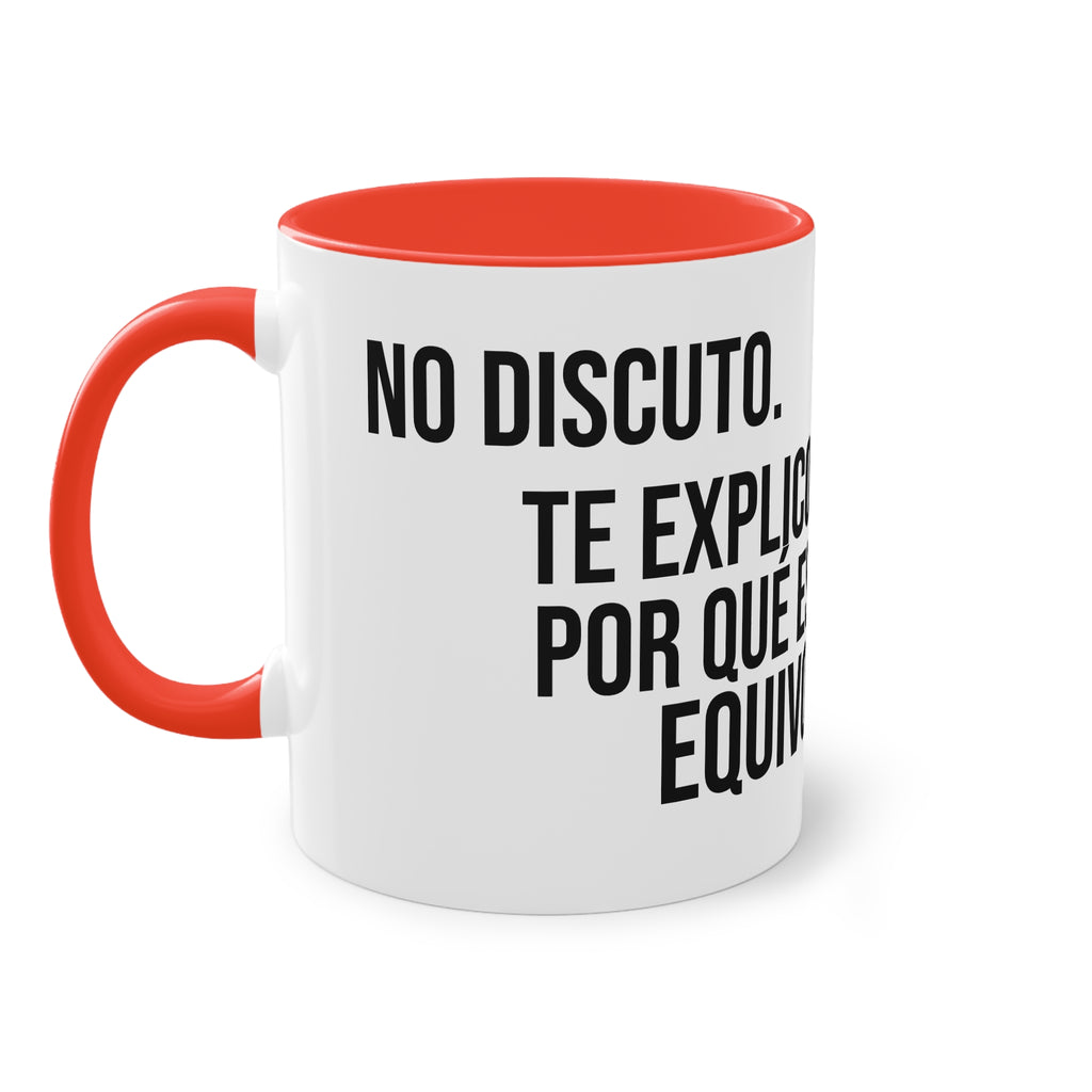 Taza No Discuto | Detallia