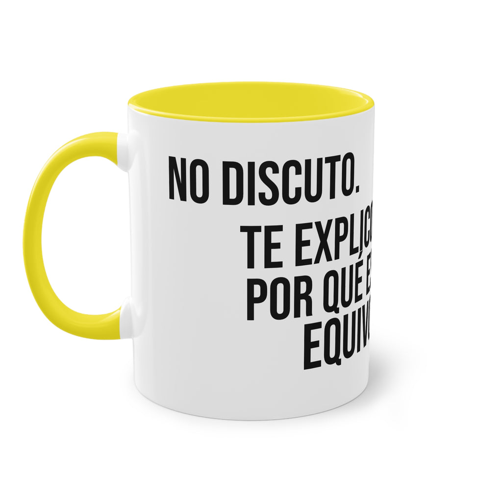 Taza No Discuto | Detallia