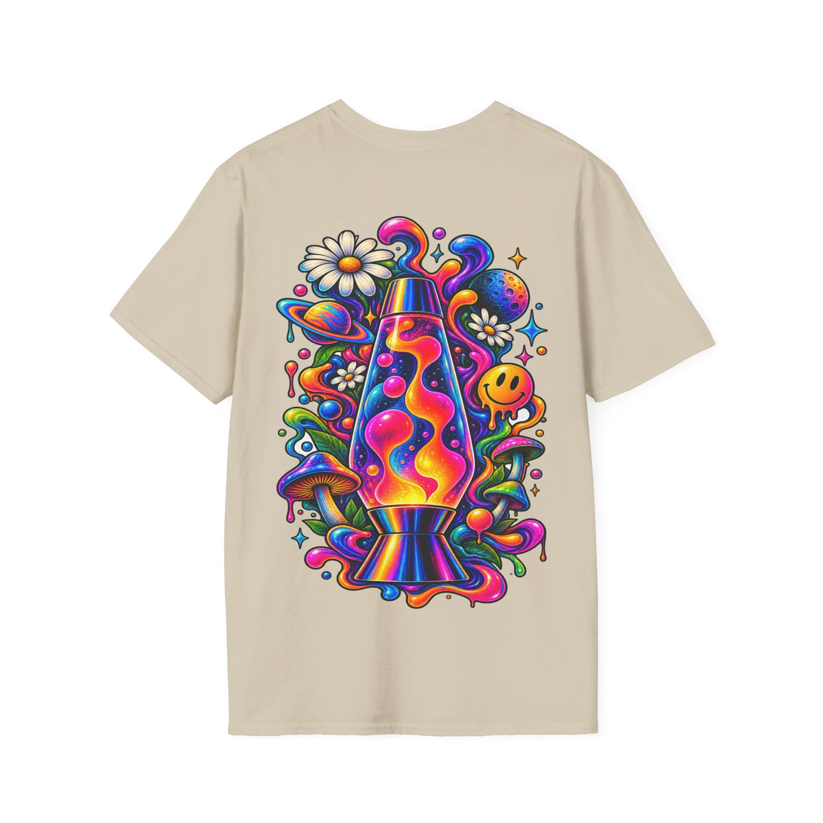 Camiseta Lámpara de Lava Psicodélica | Detallia