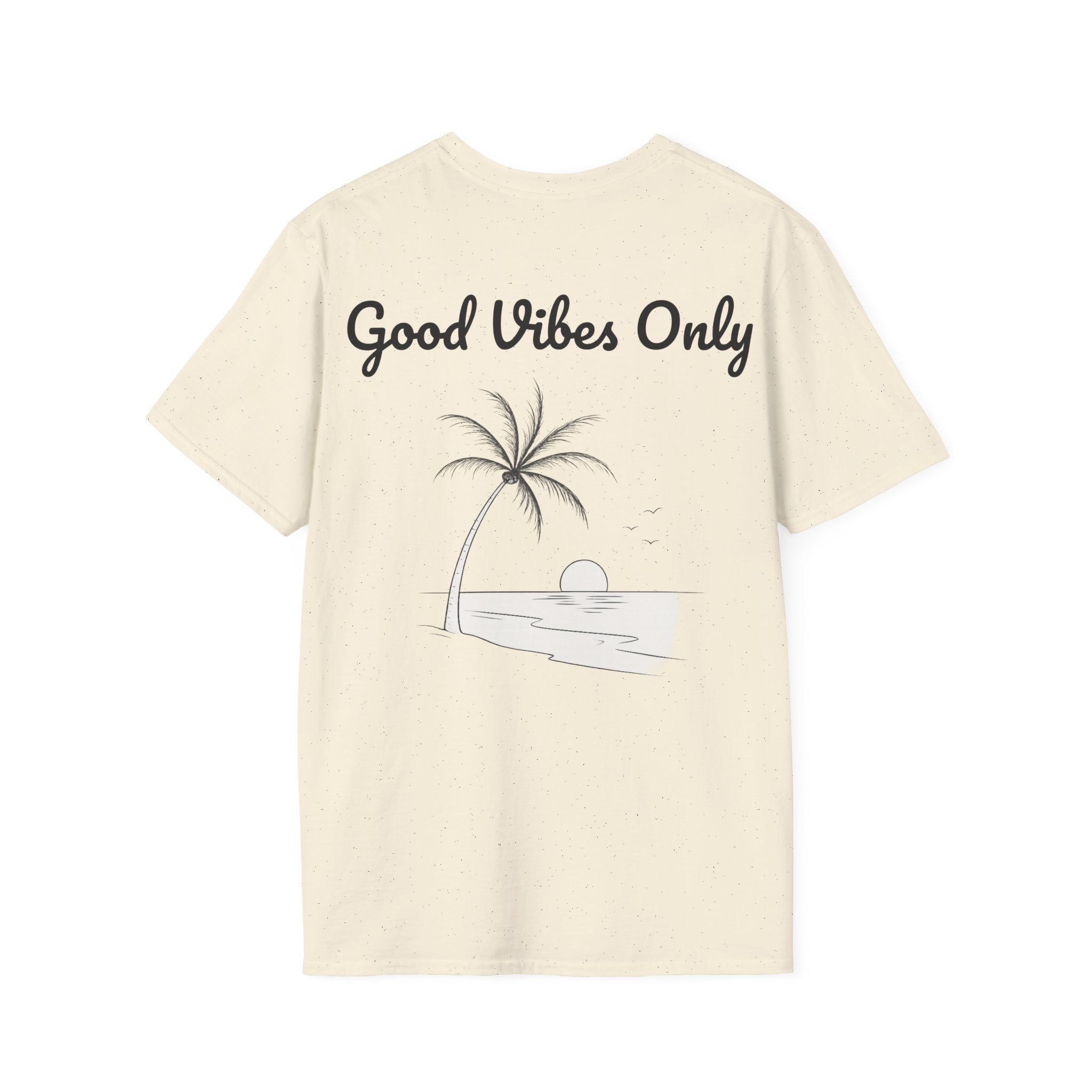 Camiseta Minimalista "Good Vibes Only" | Detallia