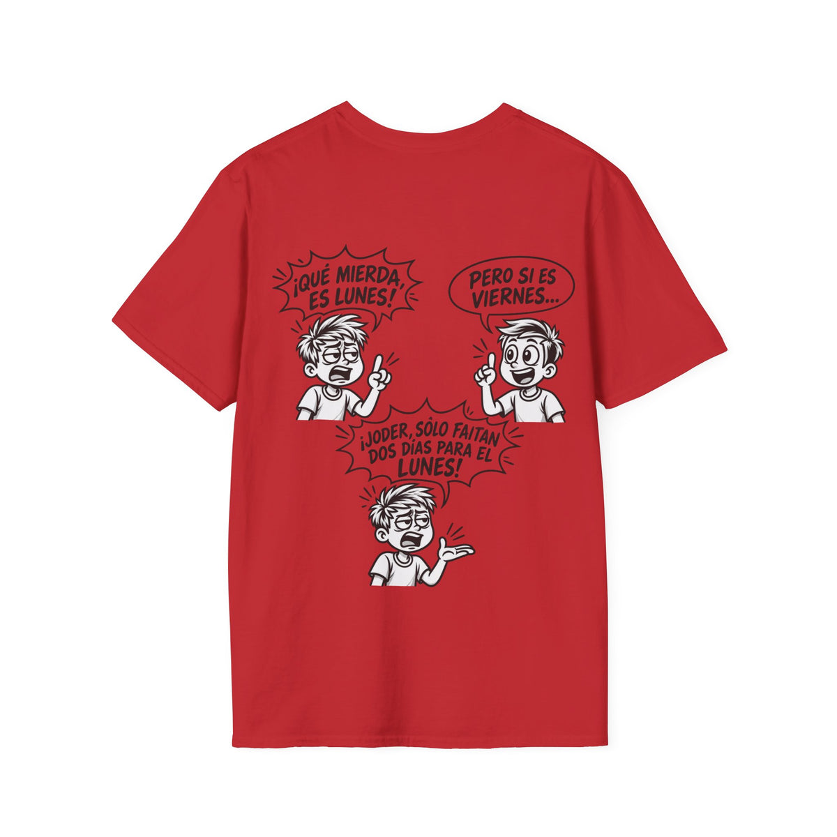 Camiseta "¡Qué Mierda, Es Lunes!" | Detallia