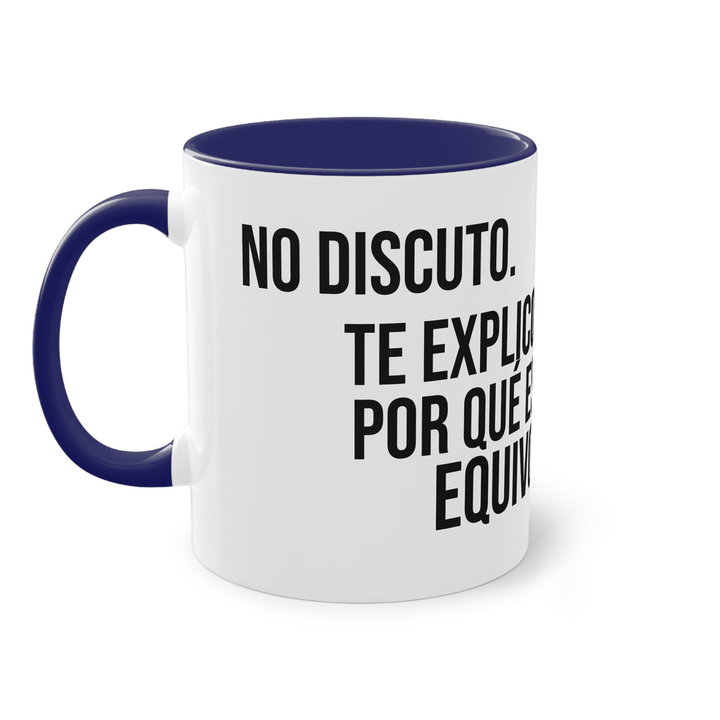 Taza No Discuto | Detallia